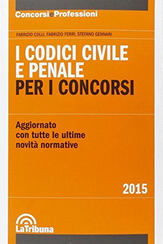 Codici civile penale per - codici, e