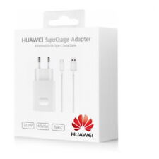 Caricabatterie Rete ORIGINALE Huawei SuperCharge 22.5W 4.5A + Cavo 5A Type-C Per