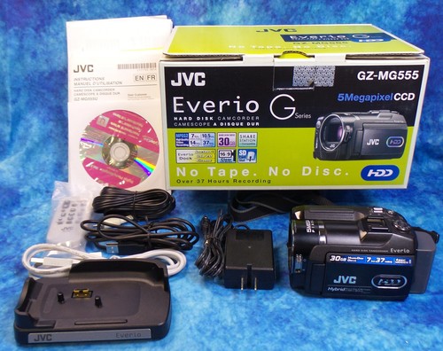 Jvc everio mg555u - everio, 30gb