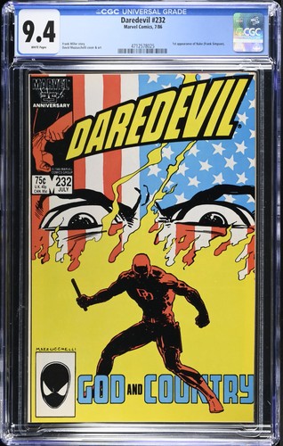 Daredevil 232 cgc 4 pagine - #232, 9,4