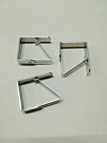 Set fermatovaglia acciaio - fermatovaglia,