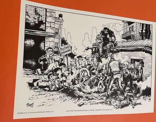 Alan ford poster - alan, deflagrazione