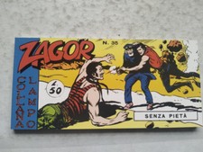 STRISCIA ZAGOR N.35 IV° SERIE SENZA PIETA' - ANASTATICA MERCURY (T5)