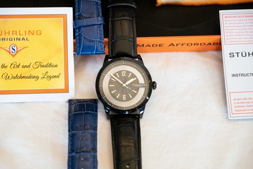 Orologio nero stuhrling - orologio,