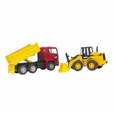 Bruder BRD02752 Camion MAN TGA con Pala Meccanica FR 130