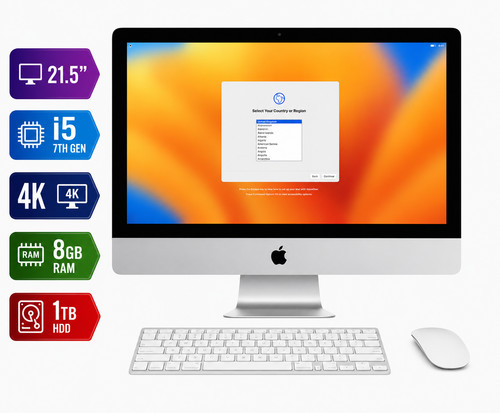 Apple imac i5 7th - 21.5", 4k