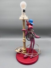 LAMPADA DA TAVOLO PANTERA ROSA TENNIS VINTAGE ITALY NUOVA LINEA ZERO ART 185