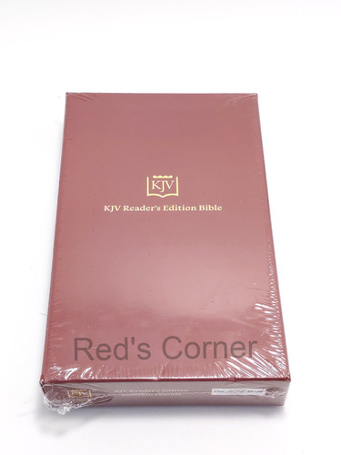 Kjv reader edition bible - reader's,
