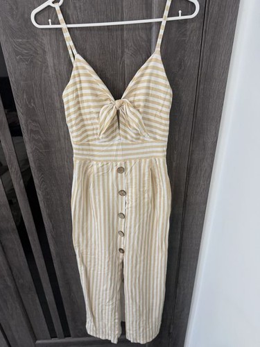Abito donna beige - , lino
