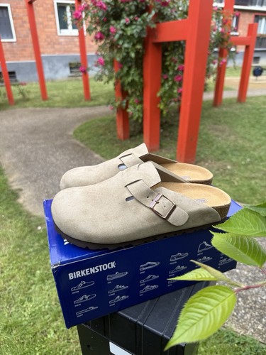 Birkenstock boston beige - birkenstock,
