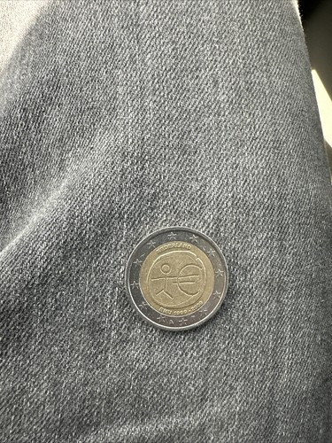 Moneta euro rara omino - 2,