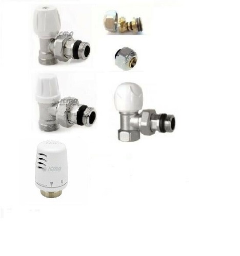 Testa testina termostatica kit - testa,