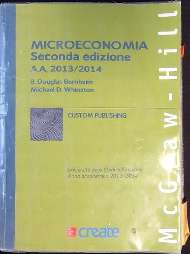 Microeconomia bernheim - microeconomia,