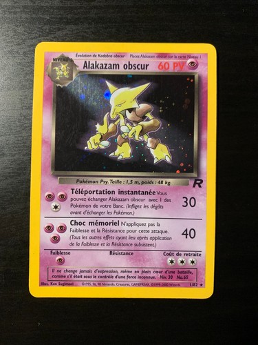 Carte pokémon alakazam - :,