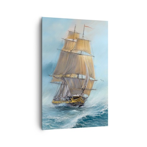 Quadro tela 80x120cm mare - quadro,
