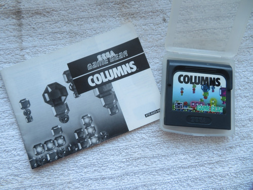 Sega game gear columns con - game,