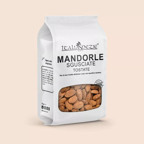 Mandorle sgusciate tostate - mandorle,