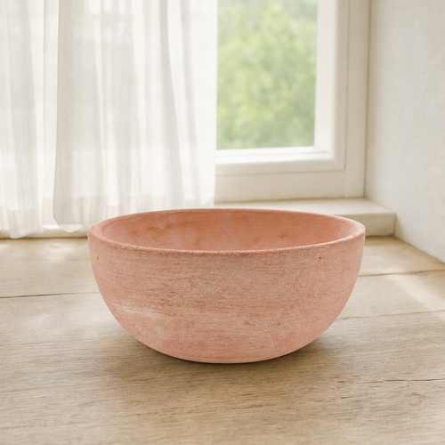 Fioriera terracotta rotonda