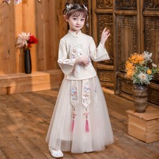 Ragazza Antico Vestito Cinese