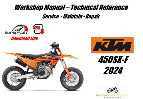 Ktm 450sx service repair - service,