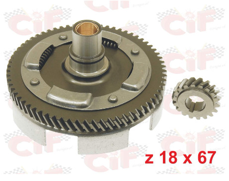 Campana frizione vespa 67 - frizione,