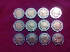 Lotto monete da 500 - 12,