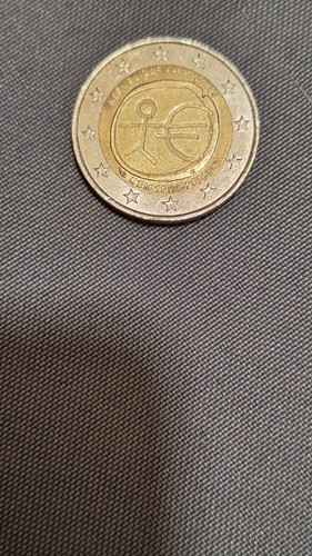 Moneta due euro - due, 2