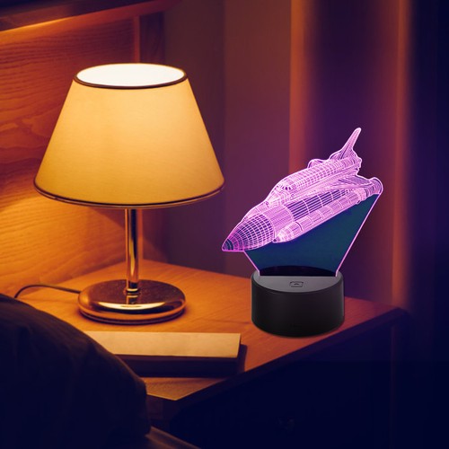 Luce notturna forma razzo - notturna,