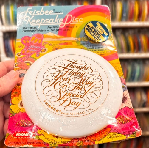 Wham frisbee keepsake pocket - wham-o,