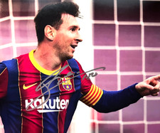 LIONEL MESSI firmato 8x10"