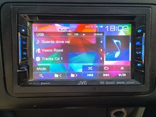 autoradio 2 din  jvc kw-v21bt bluetooth dvd dvx cd mp3 usb aux 3 rca 4v usc sub
