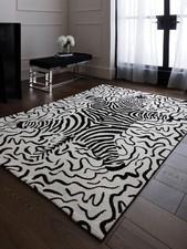 Tappeto moderno fatto mano - fatto, a