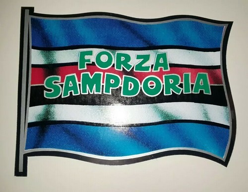 Adesivo calcio sampdoria - calcio, ⚽