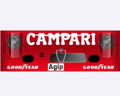 Pannello alluminio alfa - alfa, romeo