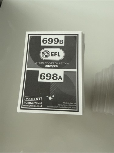Panini efl 2026 - panini, stickers