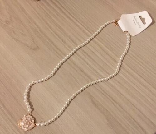 Collana perline acriliche e - collana, di