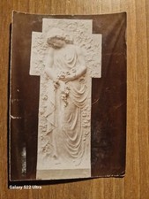 21218. Fotografia scultura Fratelli Balzi scultori Viggiu' varese 13x9