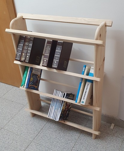 Libreria legno libri - in,