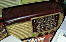 RADIO EPOCA VALVOLE MAGNADYNE S25  ANNI  '50 -'60