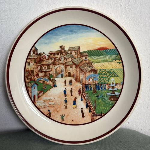 Piatto ceramica santucci - in,