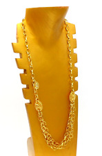 MOOBY COLLANA A CATENA ACCIAIO DORATO