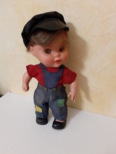 PICCOLA BAMBOLA- MONELLO  CON CAPPELLO VISIERA- VINTAGE