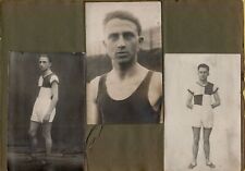 164959 lotto di foto antiche calciatore professionista unione sportiva mantovana