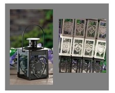 Lanterna portacandela porta tea-light clink 4 Decori e 3 Colori