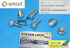 4 BULLONI ANTIFURTO RUOTE