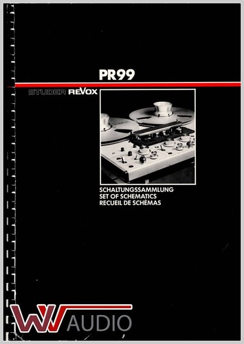 Studer revox pr99 mk1 mk2 - studer,