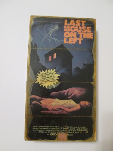 Last house the left vhs - the,