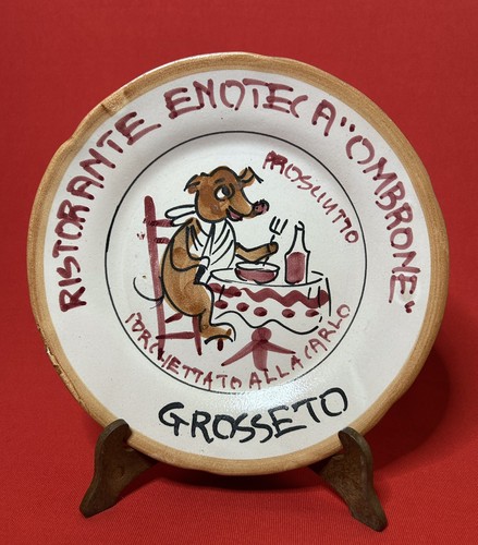 Grosseto piatto buon ricordo - piatto,