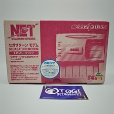 SEGA SATURN MODEM HHS-0127 NTSC JAP CIB COMPLETO NEW
