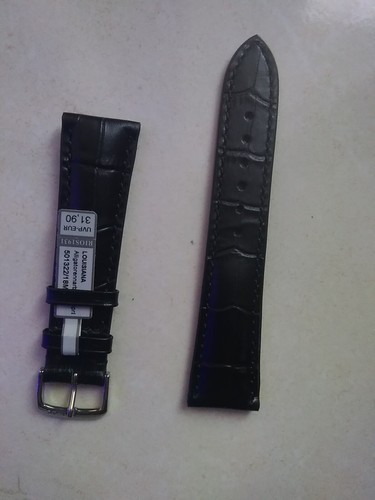 Cinturino vera pelle - vera, nero